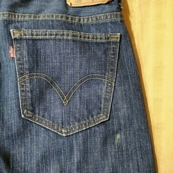 Levi's 569 Jeans Men's Size 34 x 32 Loose Straight - Picture 9 of 9